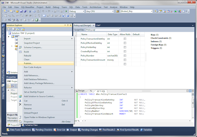SQL Server SELECT: SQL Azure: Development Tools