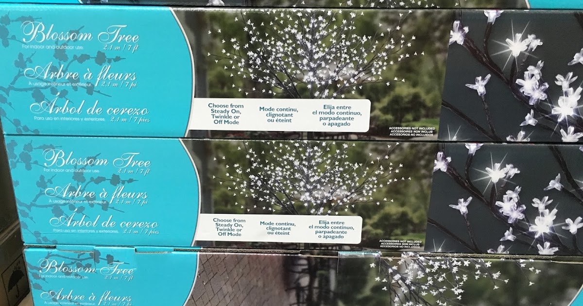 LED Blossom Tree (7 ft) Costco Weekender