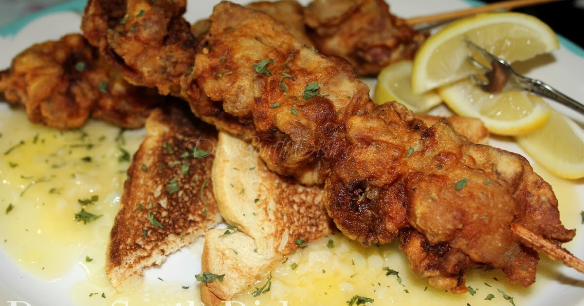 Deep South Dish Oysters en Brochette