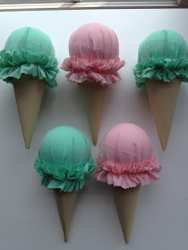 cheriesparetime: Fabric Ice Cream Cones
