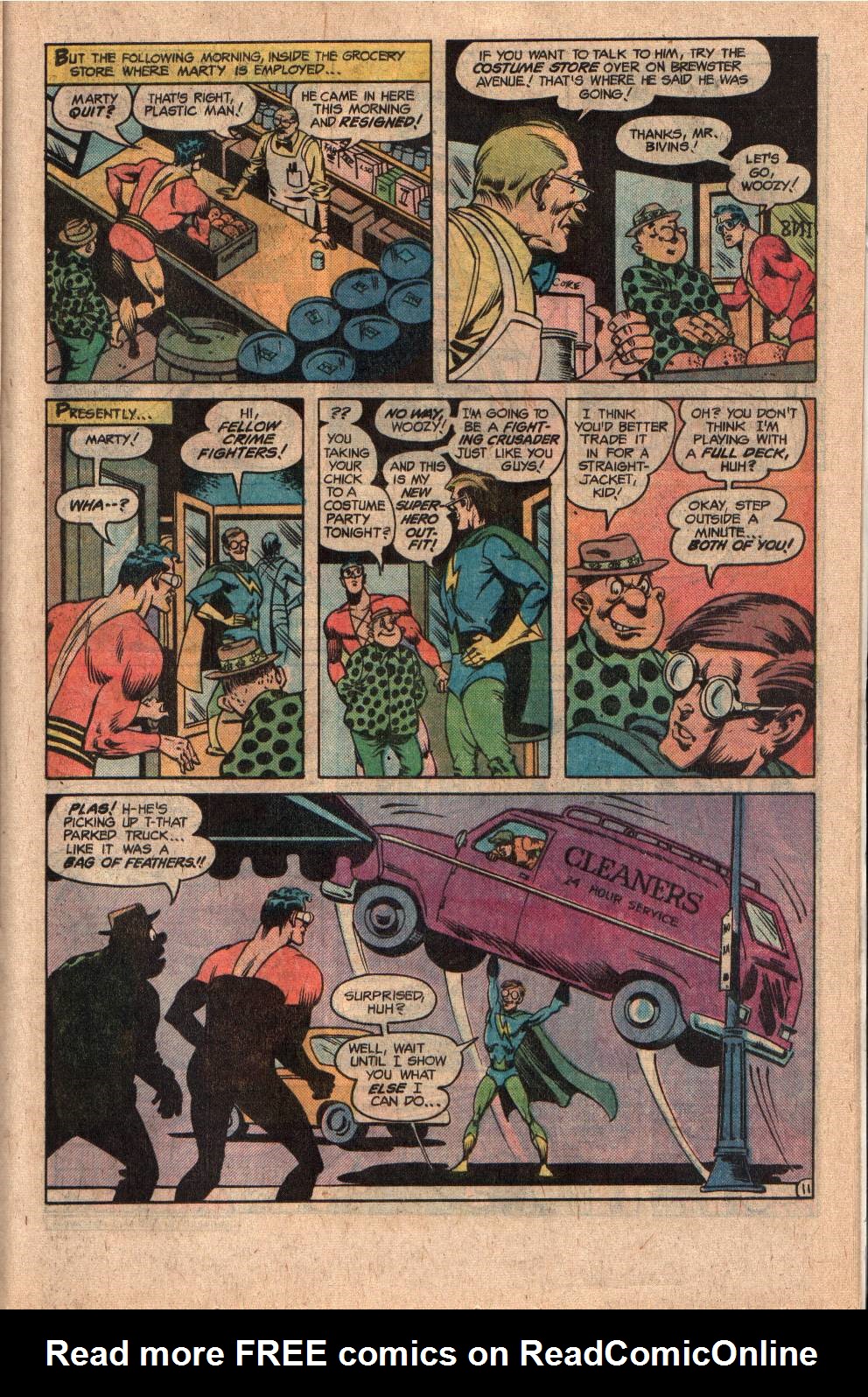 Read online Plastic Man (1976) comic -  Issue #19 - 15