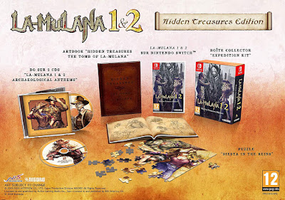 La Mulana 1 And 2 Hidden Treasures Edition Game Cover Switch Box Set