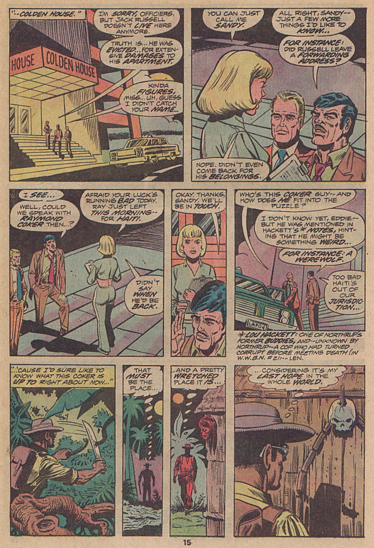 Read online Werewolf by Night (1972) comic -  Issue #29 - 10