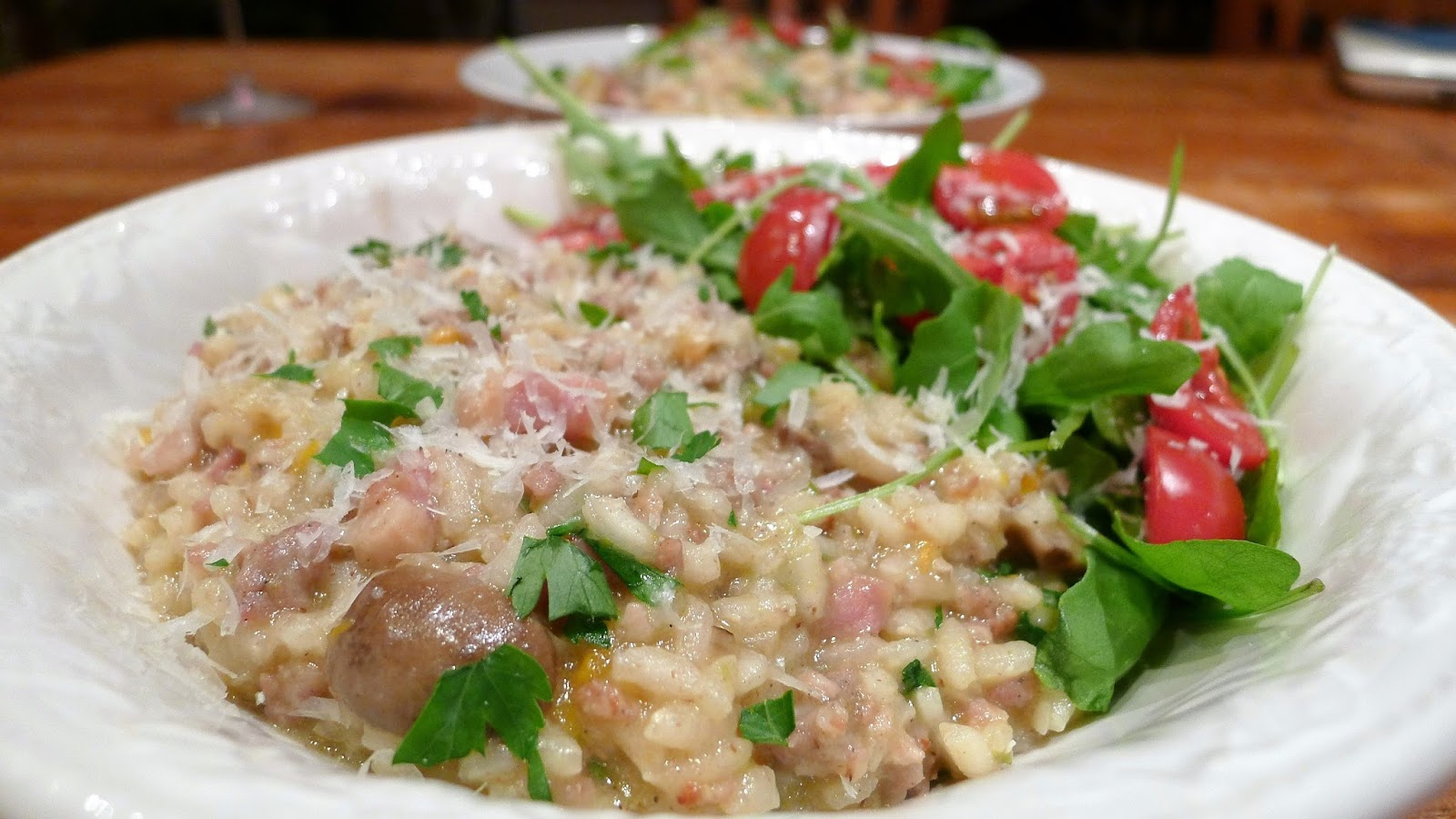 Culinary Adventures in London 'Dirty' Risotto