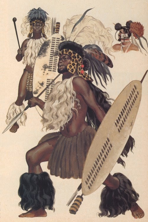 Painting Anglo Zulu War Zulus.