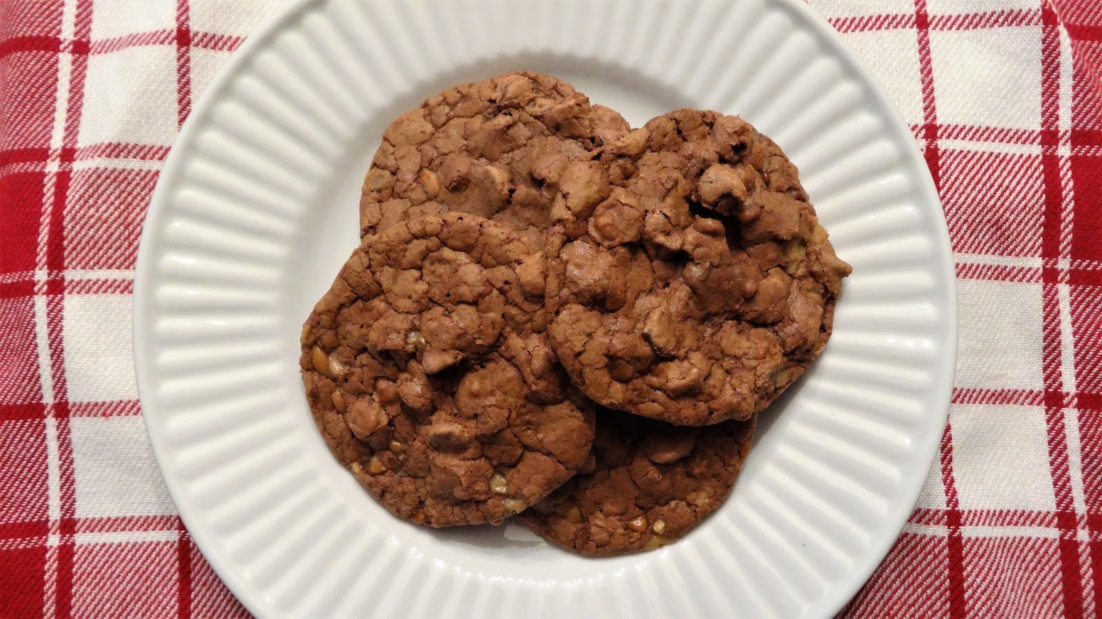 Day 2: Chocolate Toffee Cookies - Dishes and Designs