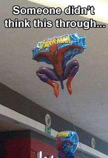 spiderman helium balloon penis attachment