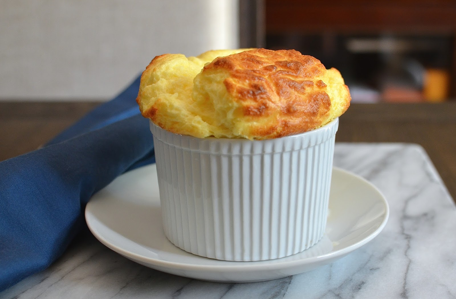 Playing with Flour Cheese soufflé