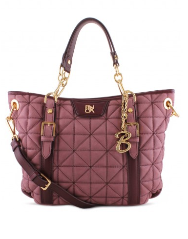 GLORIOUS ELEVEN ONLINE: BONIA Full Leather Geometric Handbag (Lavender)