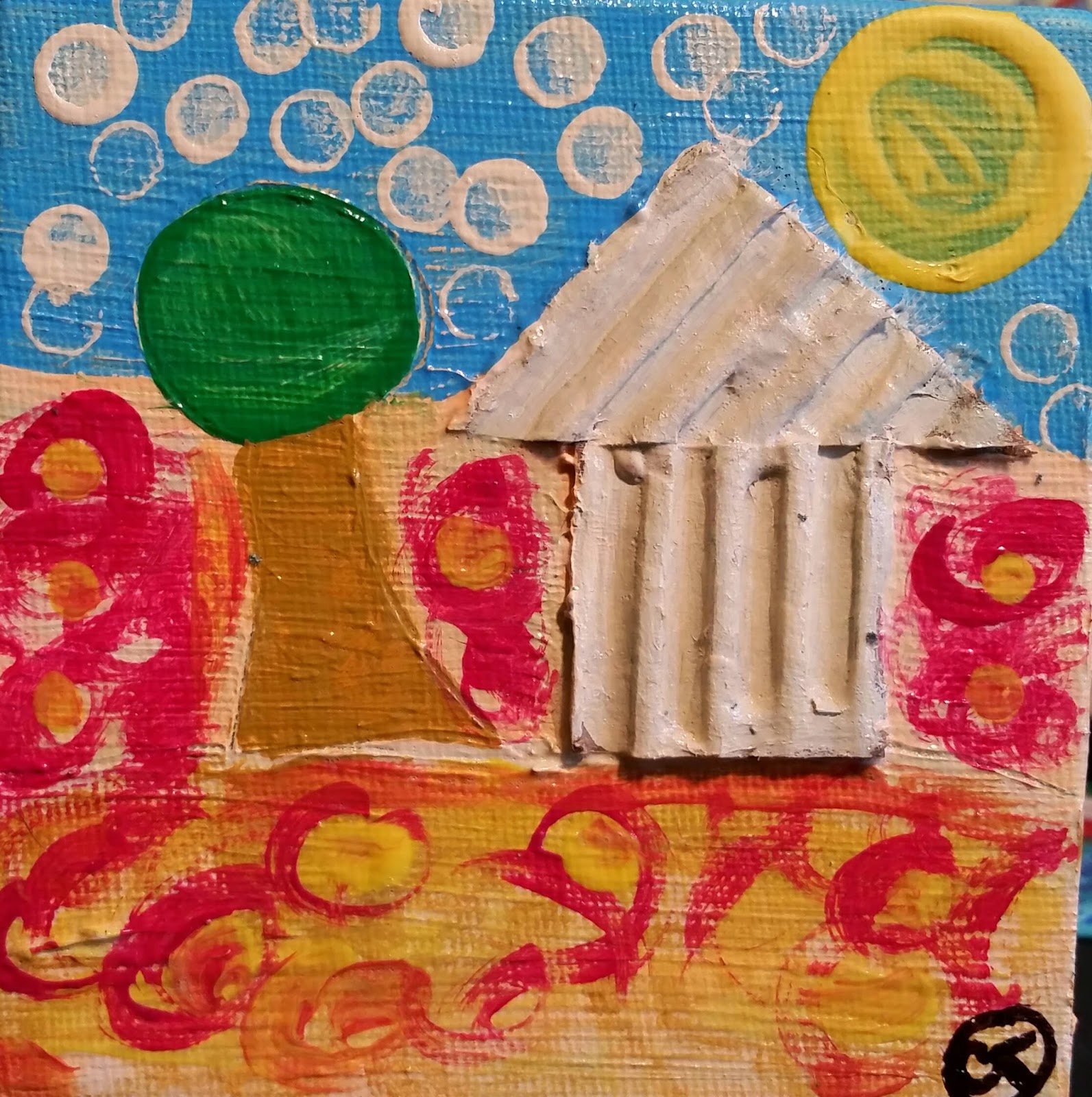 Christy Tremblay Art A Painted House A Day Houses 179, 180, 181