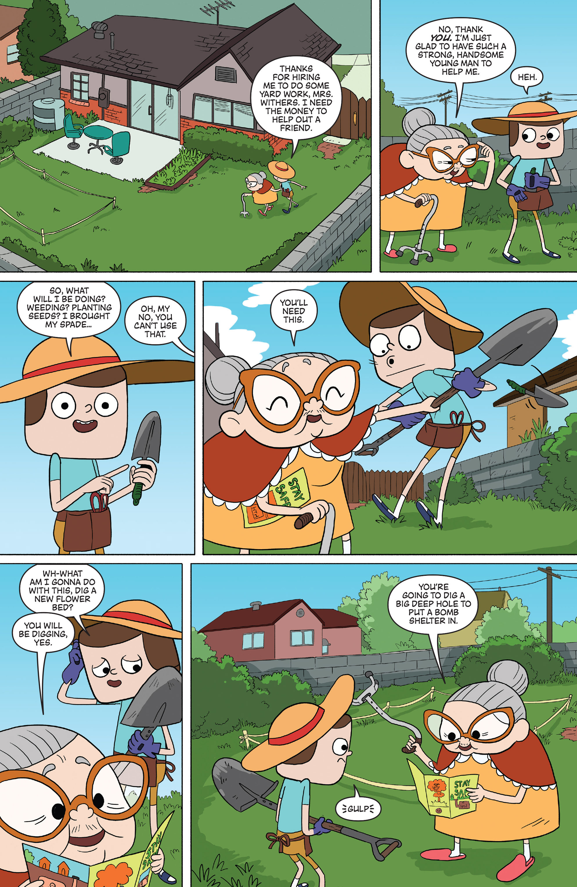 Read online Clarence comic -  Issue #3 - 12