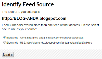 Cara Setting FeedBurner untuk optimasi SEO Blog