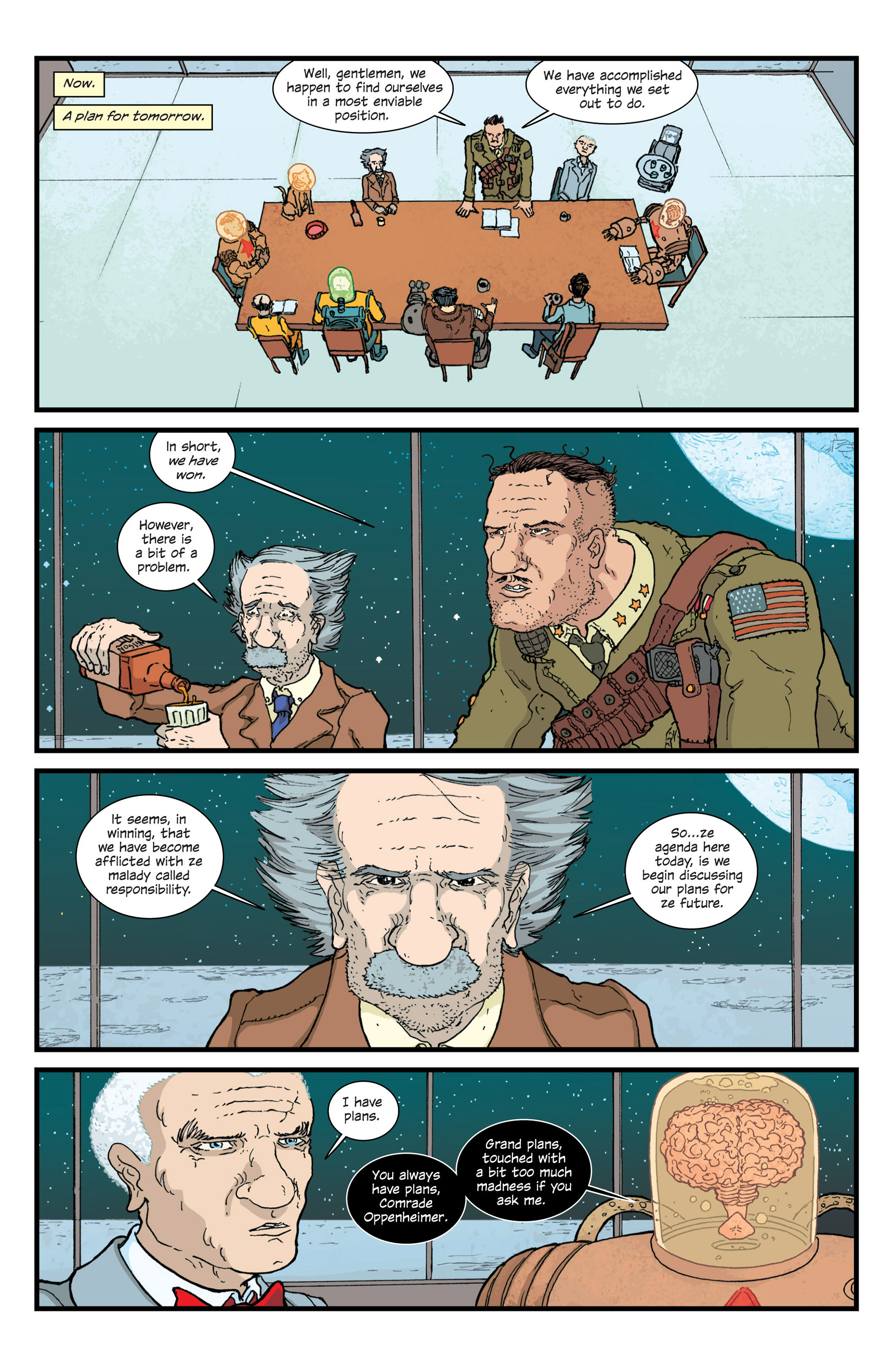 Read online The Manhattan Projects comic -  Issue #11 - 16