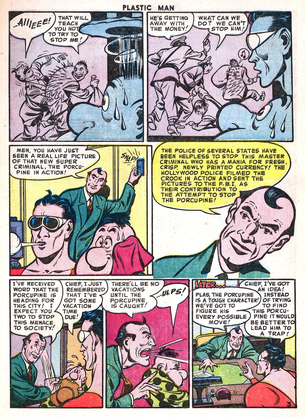 Read online Plastic Man (1943) comic -  Issue #35 - 5