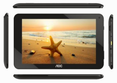 Tablet AOC de 7 pulgadas (S70G12) con Android 4.2, características e información principal
