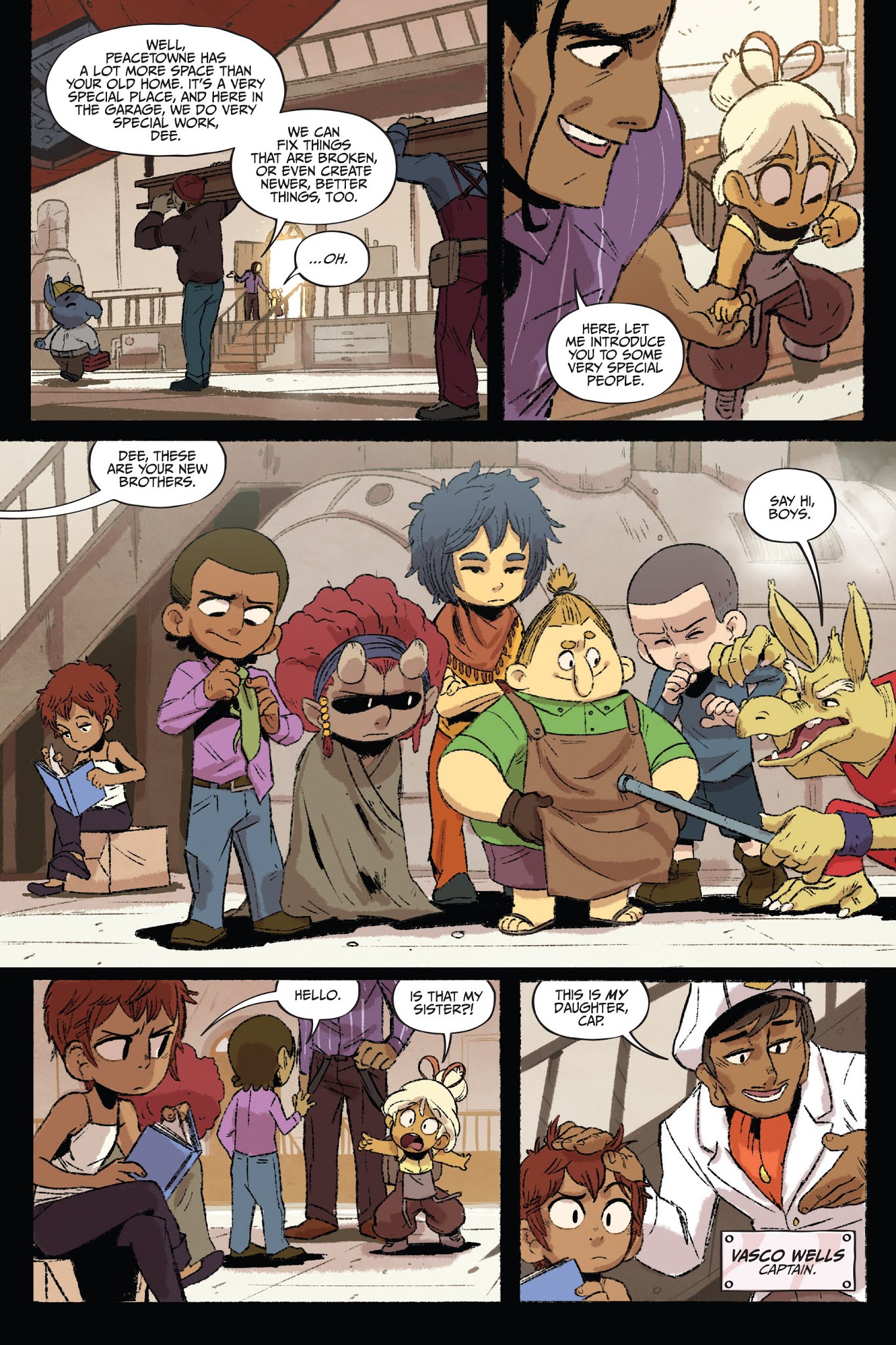Read online Tyson Hesse's Diesel: Ignition comic -  Issue # TPB (Part 1) - 62