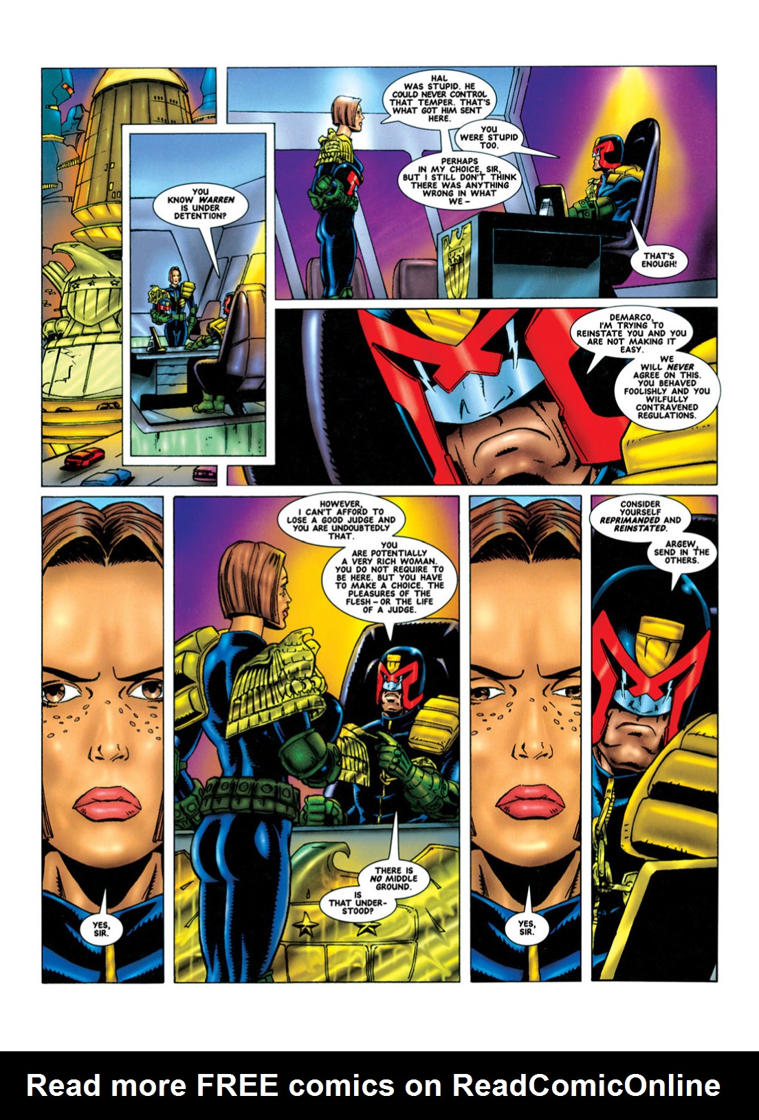 Read online Judge Dredd: The Complete Case Files comic -  Issue # TPB 25 - 52