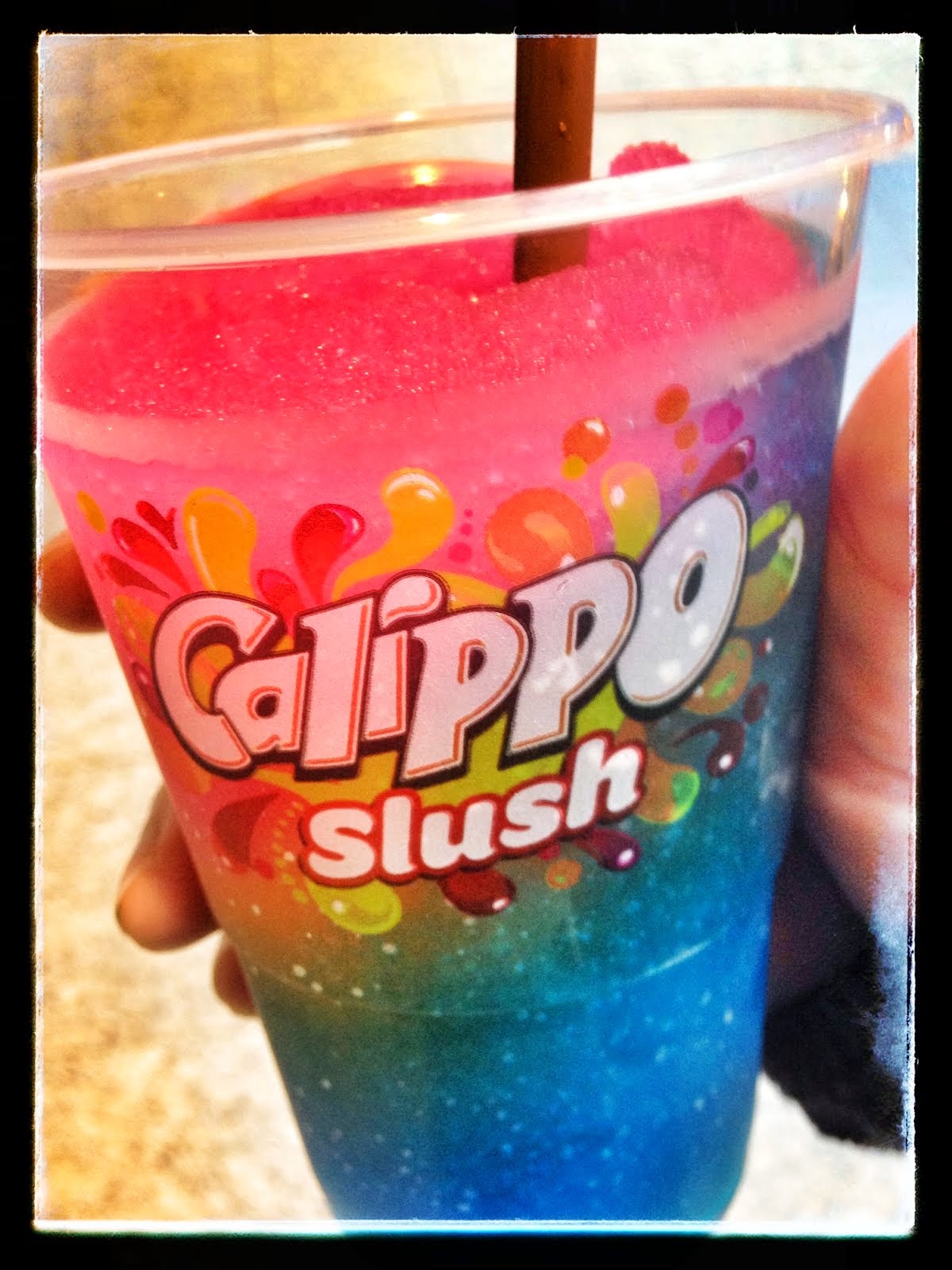 Secrets of Elle: A girl and a Calippo Slush~ such girly things x3 so wow xD