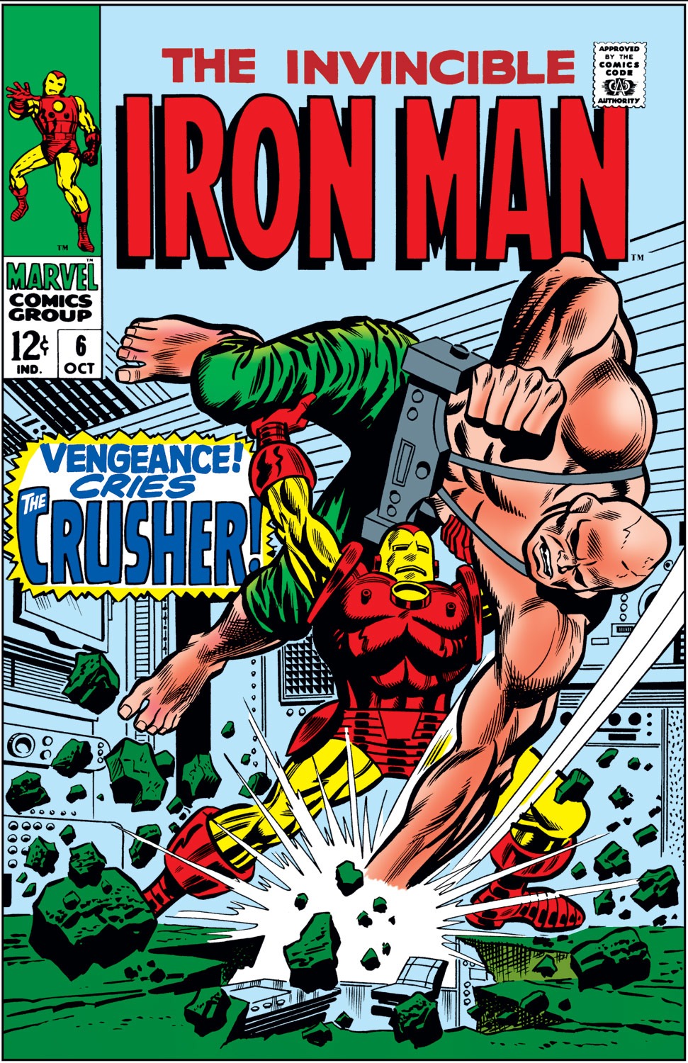 Read online Iron Man (1968) comic -  Issue #6 - 1