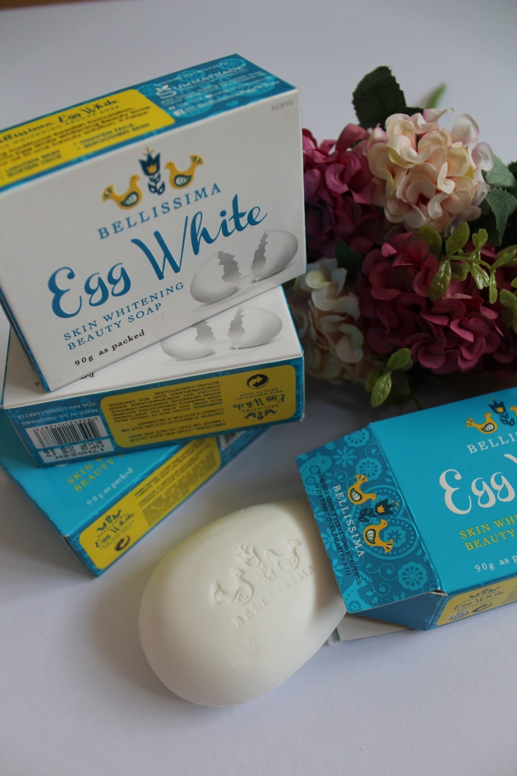 Bellissima Egg White Skin Whitening Beauty Soap Review with love, mary