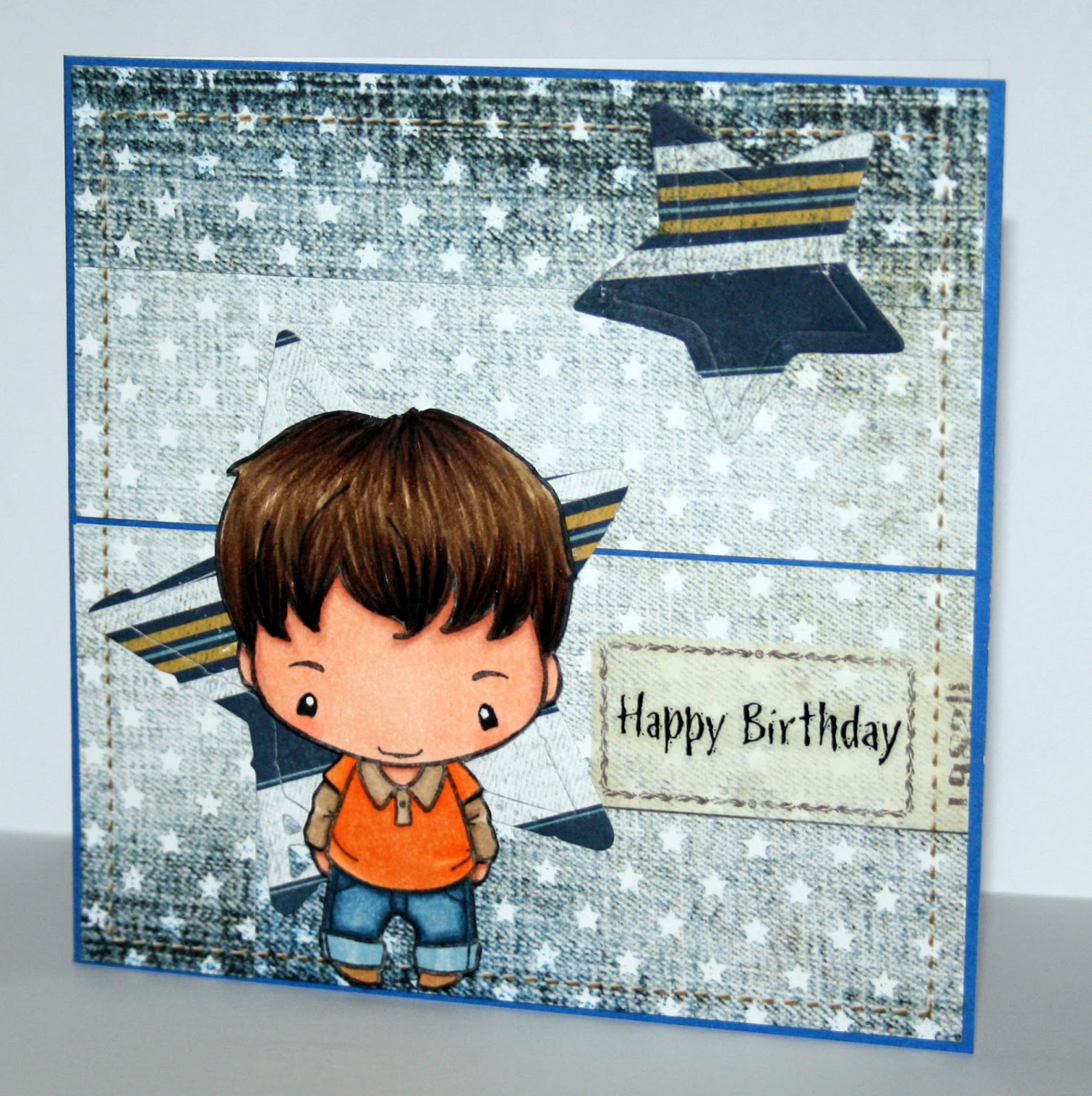 Simply Cute Cards: Ian says Happy Birthday!