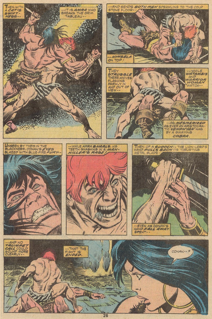 Read online Conan the Barbarian (1970) comic -  Issue #63 - 17