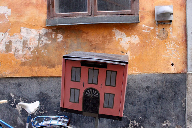  Postboxes that look like doll's houses, stockholm