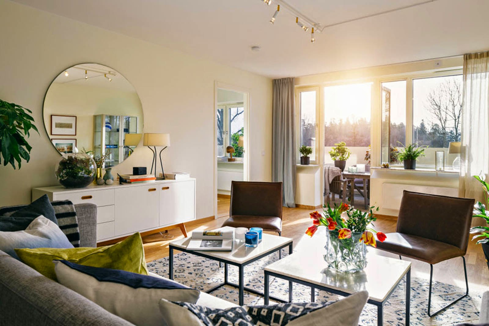 El blog de Demarques: UN ELEGANTE PISO DE ESTILO ESCANDINAVO