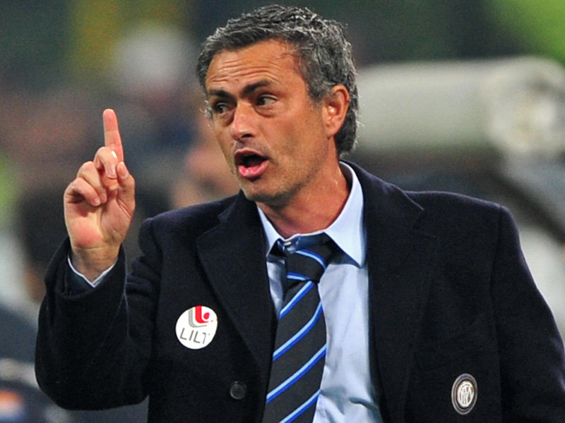 wallpaper design: Jose Mourinho Inter Milan "Best Coach"