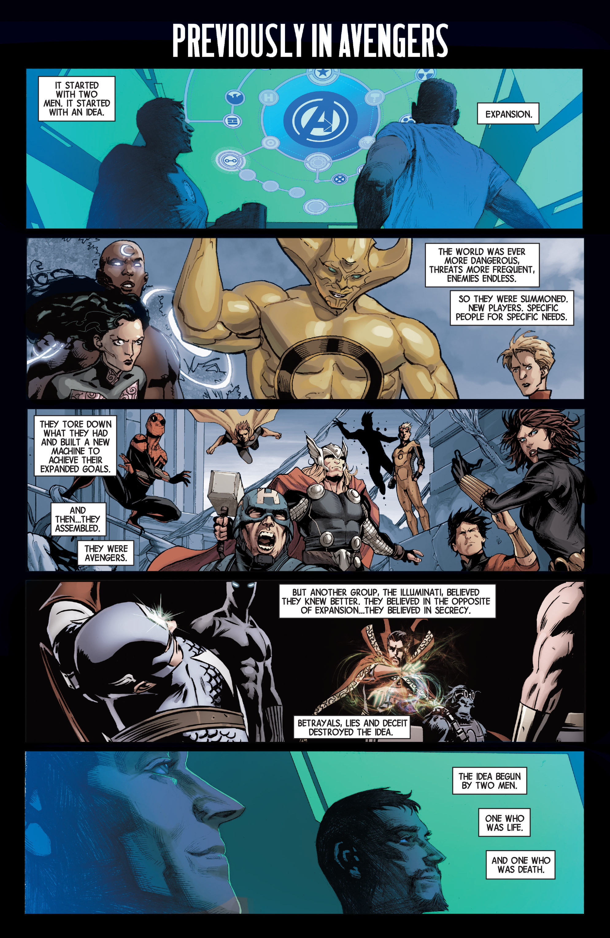 Read online Avengers: Time Runs Out comic -  Issue # TPB 1 - 4