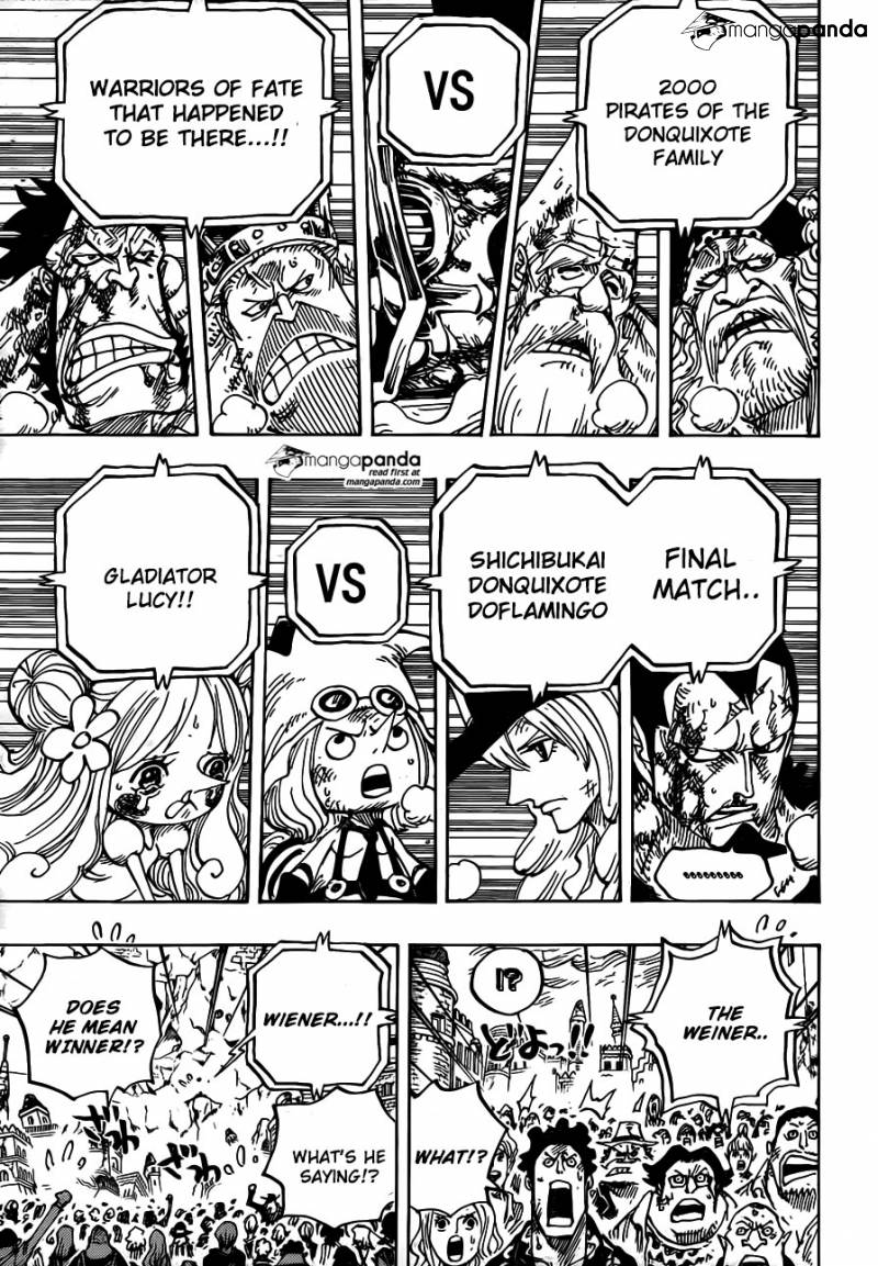 One Piece Ch 791: Rubble