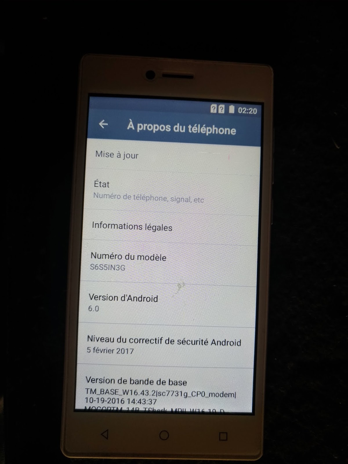 mtk selecline s6s5in3g firmware