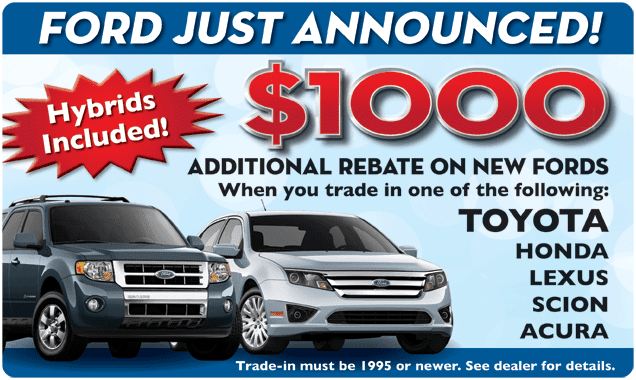Cars For Sale With Large Rebates
