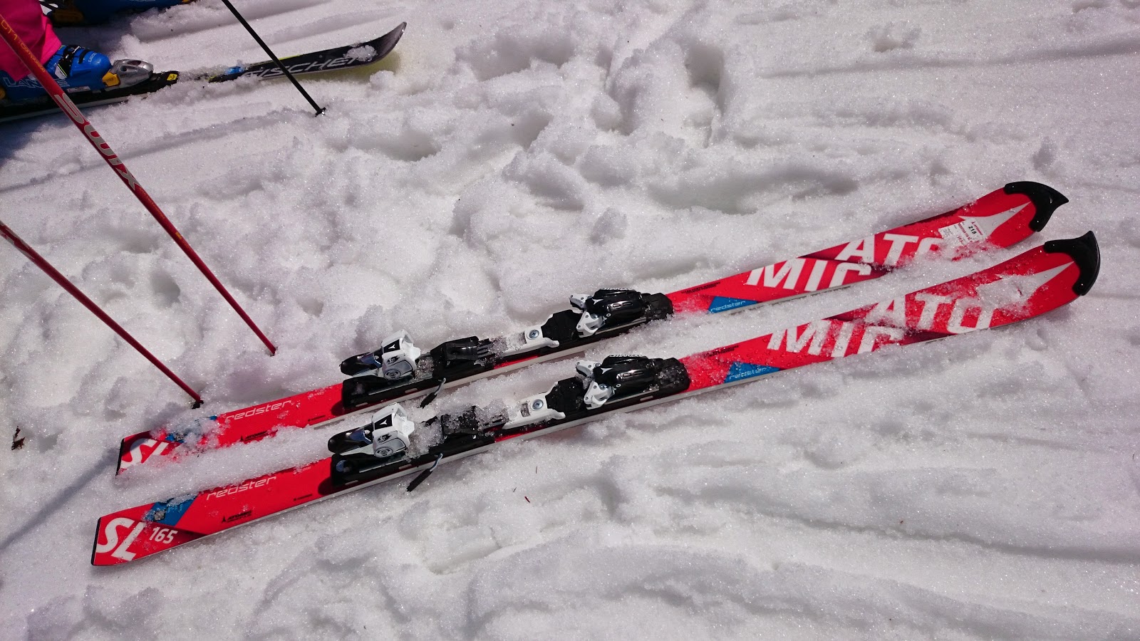 スキーのメモ: 試乗 2015-2016 ATOMIC REDSTER FIS SL M 165cm
