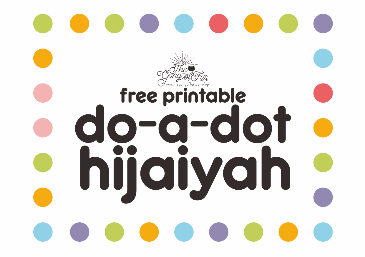 Free Printable Doadot Hijaiyah