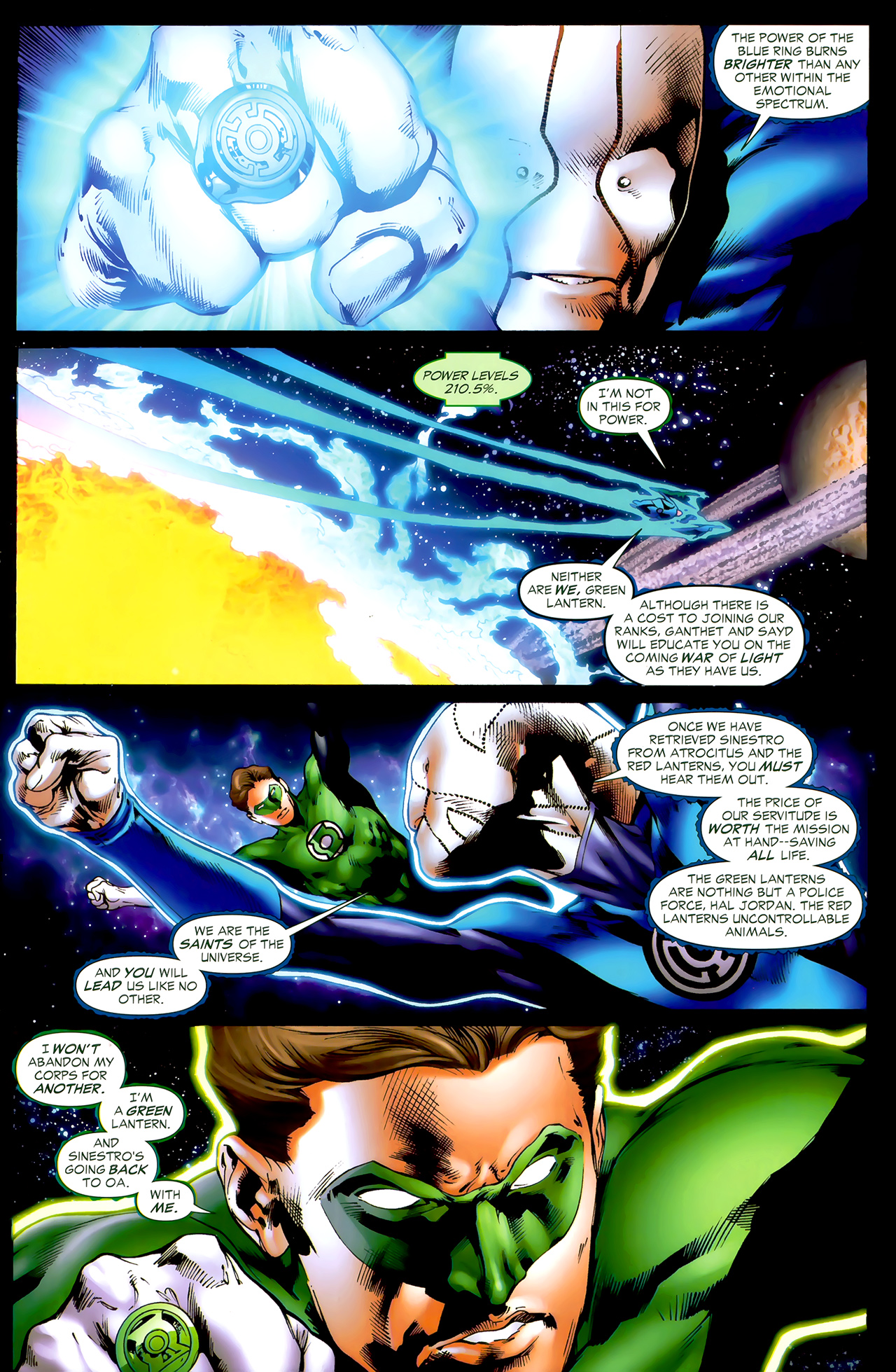 Green Lantern (2005) issue 37 - Page 2