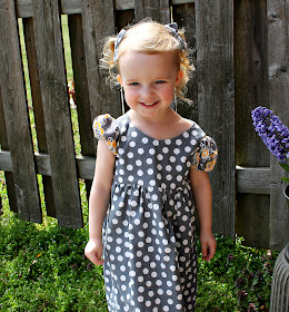 Freshly Completed: Little Miss Dress-- Size 2 t PDF Pattern