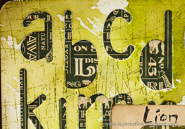 Layers of ink - Lion Birthday Card Tutorial by Anna-Karin with Sizzix dies by Eileen Hull.