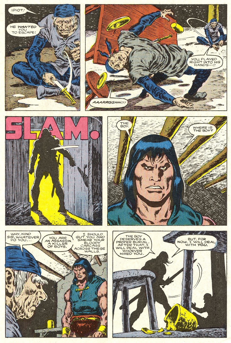 Read online Conan the Barbarian (1970) comic -  Issue #188 - 10