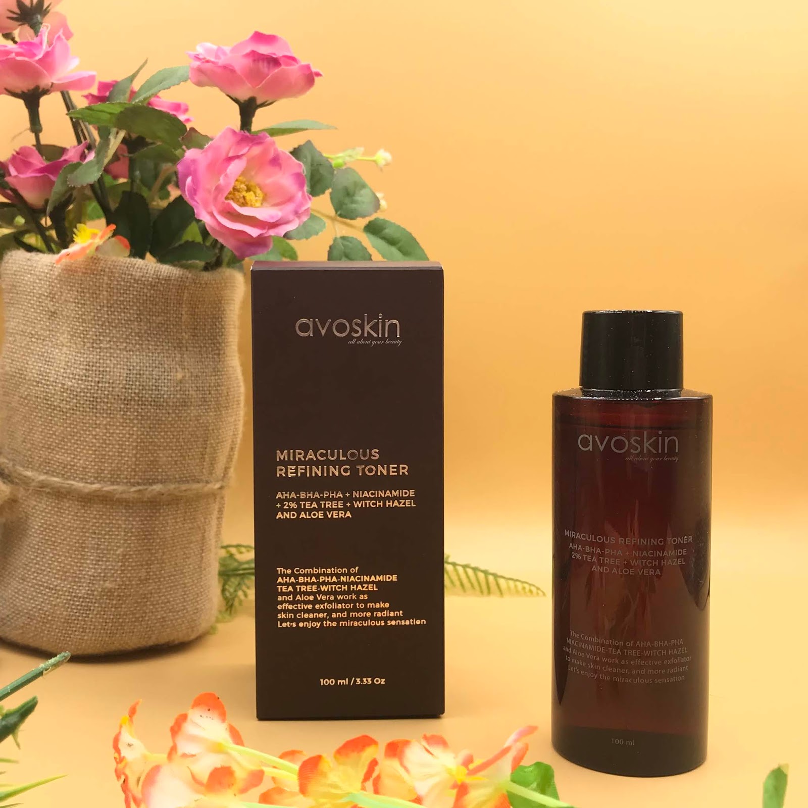 AVOSKIN MIRACULOUS REFINING TONER (REVIEW) Winy Angeline
