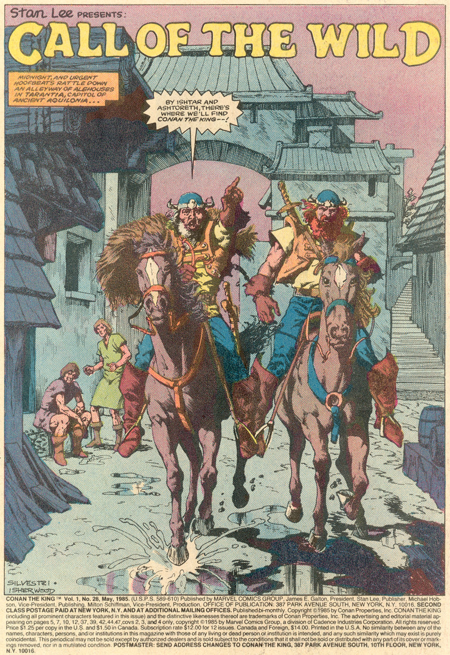 Conan the King Issue #28 #9 - English 2