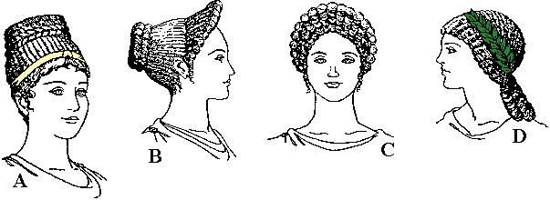 Peinados romanos png  PNGEgg