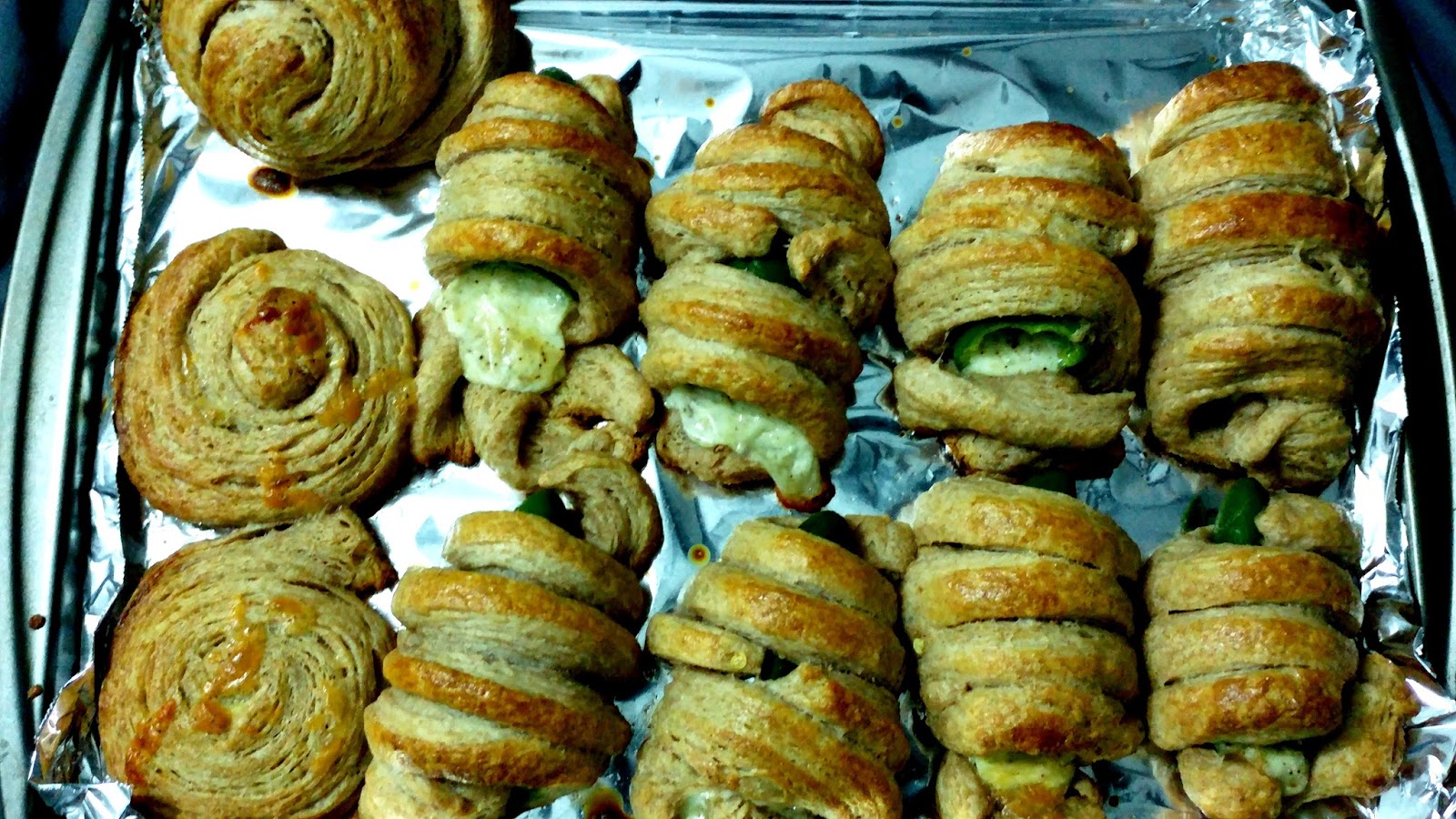 Chilli Cheese Wrapped in Puff Pastry Recipe made with Homemade Puff Pastry