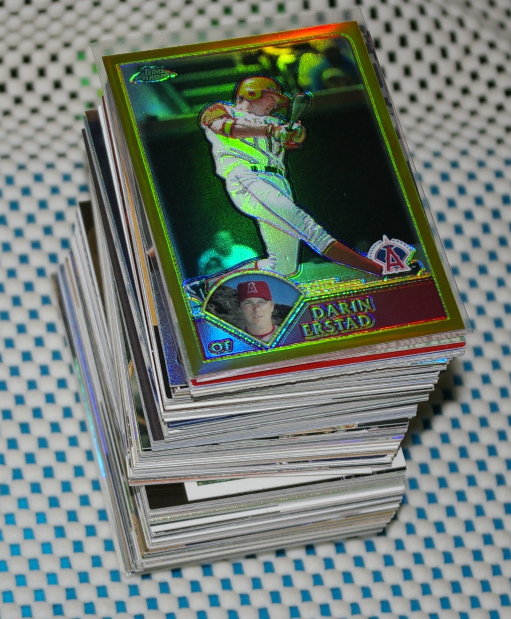 Baseball Card Breakdown Fat Stacks from Marcus' Mystery Mailing