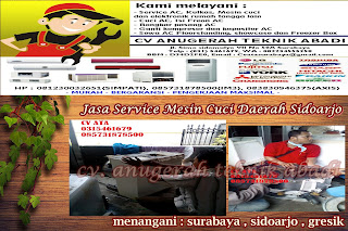 Jasa Service Mesin Cuci Daerah Sidoarjo