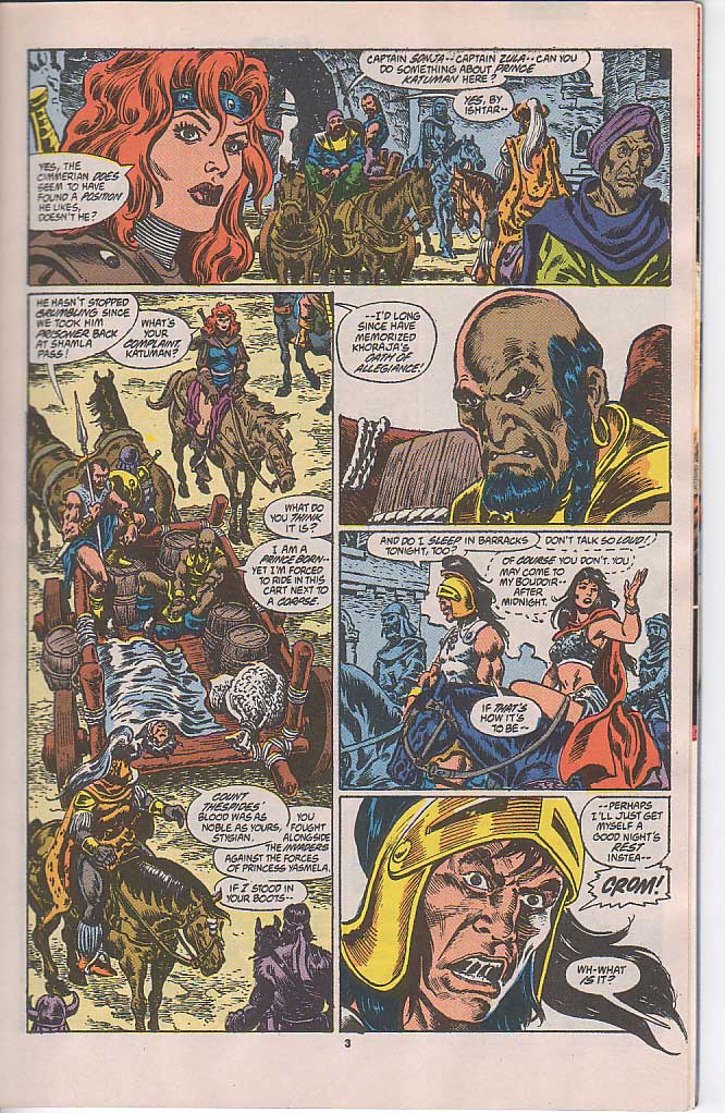 Read online Conan the Barbarian (1970) comic -  Issue #250 - 4