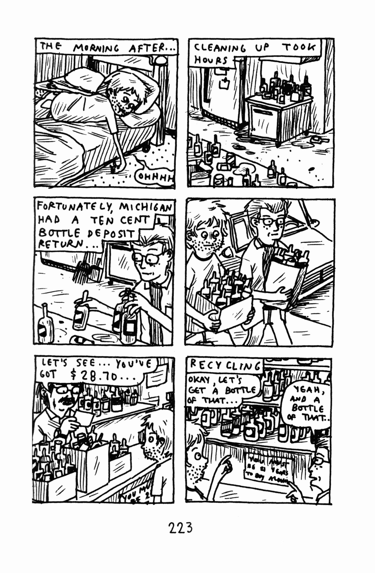 Read online Funny Misshapen Body: A Memoir comic -  Issue # TPB (Part 3) - 24