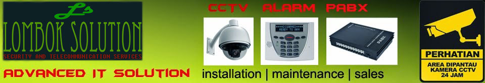 Cctv dan security alarm system lombok