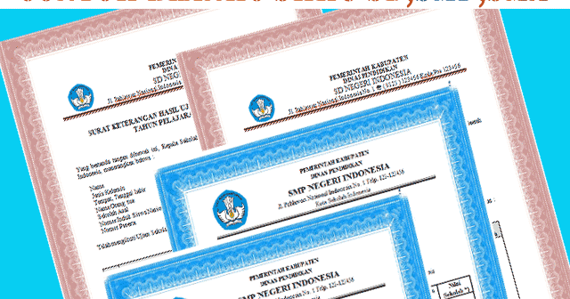 Download Contoh Blanko SKHU Sementara SD,SMP,SMA 2019/2020 Download Contoh Blanko SKHU Sementara SD,SMP,SMA 2019/2020