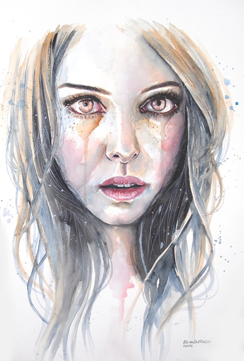 21-Tears-of-Gold-Erica-Dal-Maso-Expressing-Emotions-Through-Watercolor-Paintings-www-designstack-co